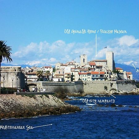2 Bedroom Modern Apartment In Antibes With Sea View 외부 사진